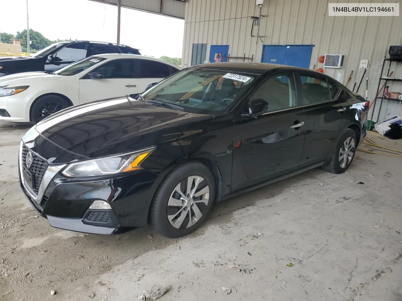 2020 Nissan Altima S VIN: 1N4BL4BV1LC194661 Lot: 72317524