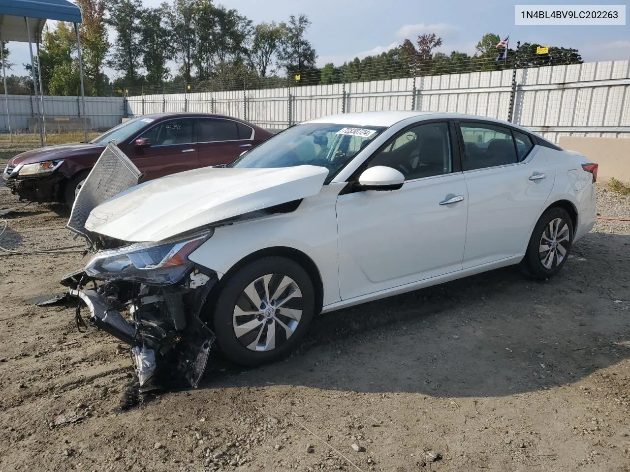 2020 Nissan Altima S VIN: 1N4BL4BV9LC202263 Lot: 72330724