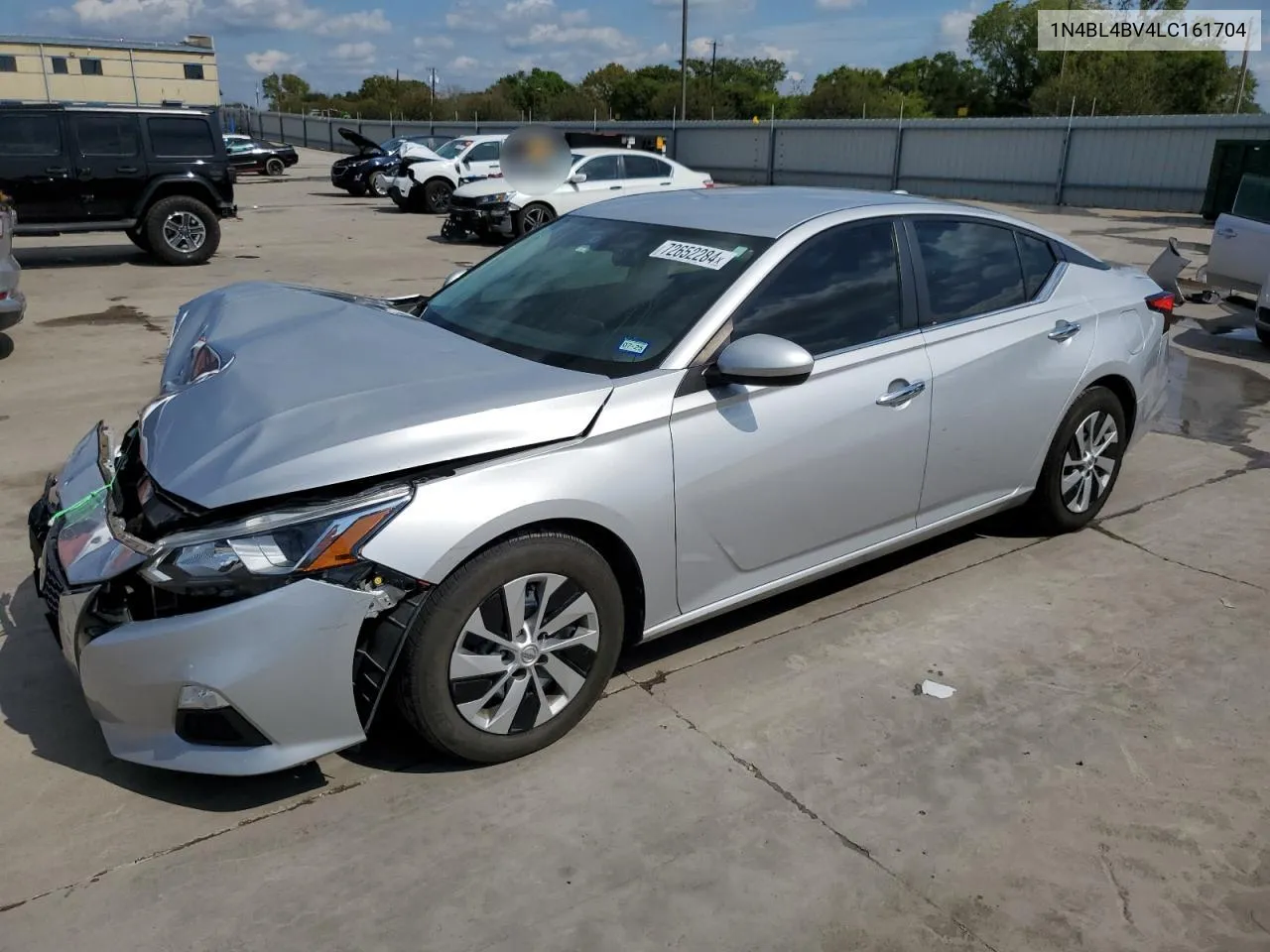 2020 Nissan Altima S VIN: 1N4BL4BV4LC161704 Lot: 72652284