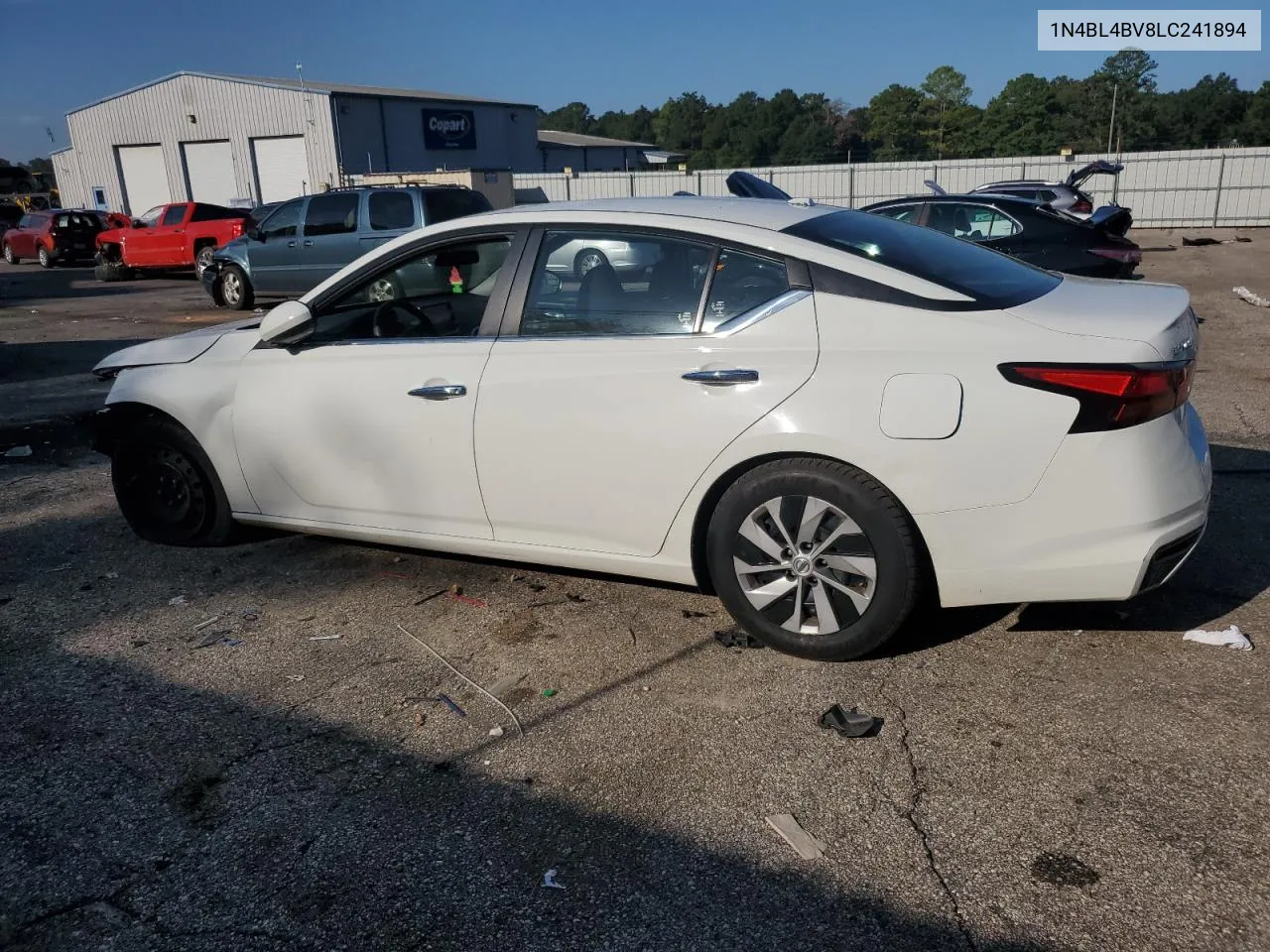 2020 Nissan Altima S VIN: 1N4BL4BV8LC241894 Lot: 72732594