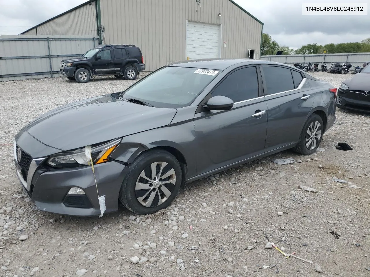 2020 Nissan Altima S VIN: 1N4BL4BV8LC248912 Lot: 72947474