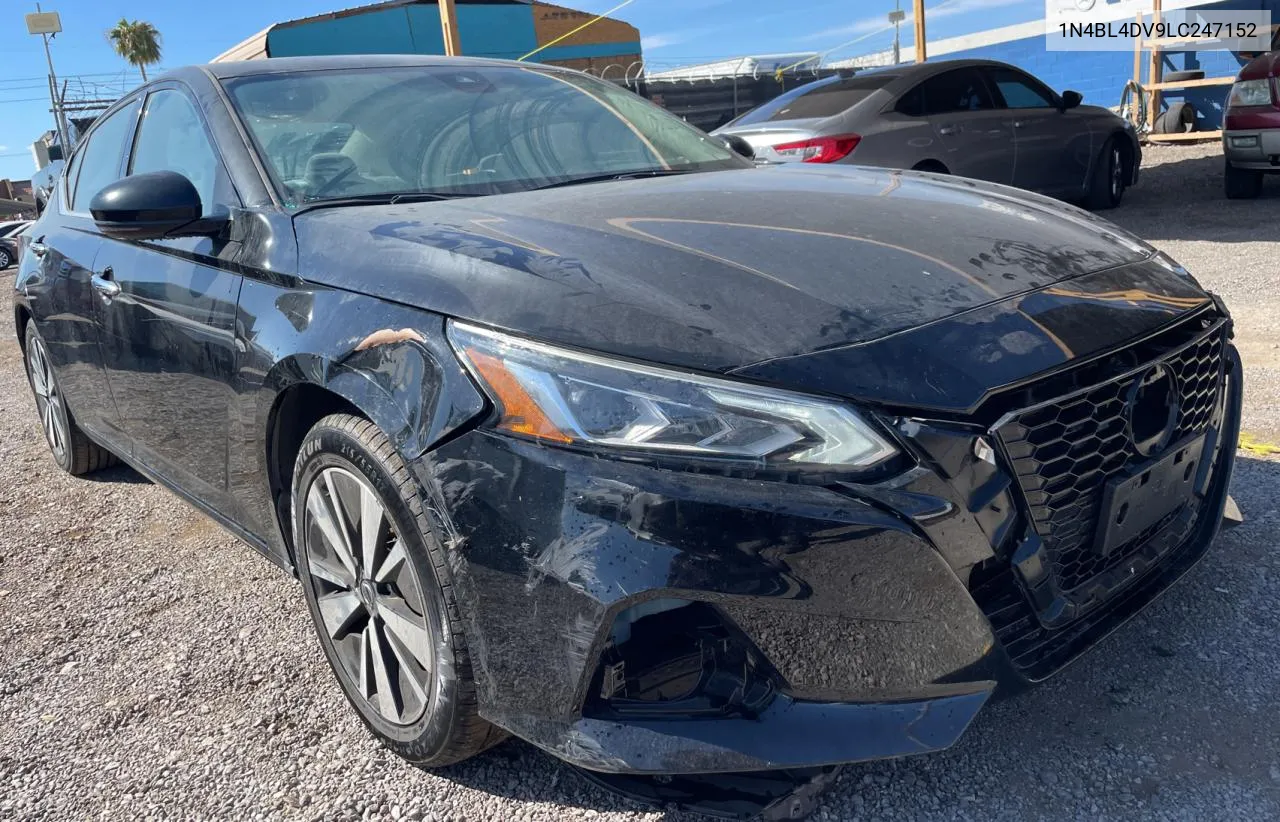 2020 Nissan Altima Sv VIN: 1N4BL4DV9LC247152 Lot: 73046044