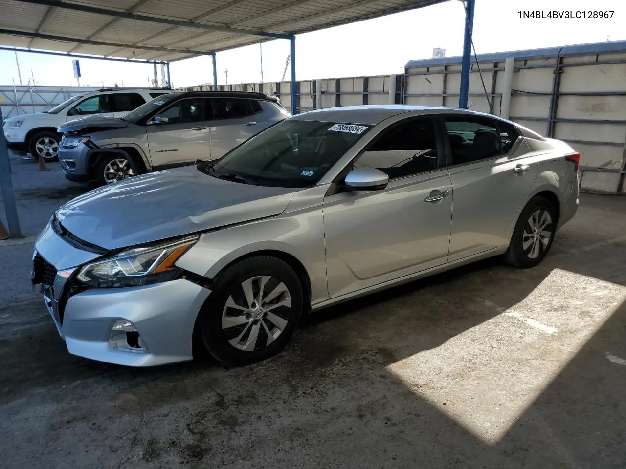 2020 Nissan Altima S VIN: 1N4BL4BV3LC128967 Lot: 73058634