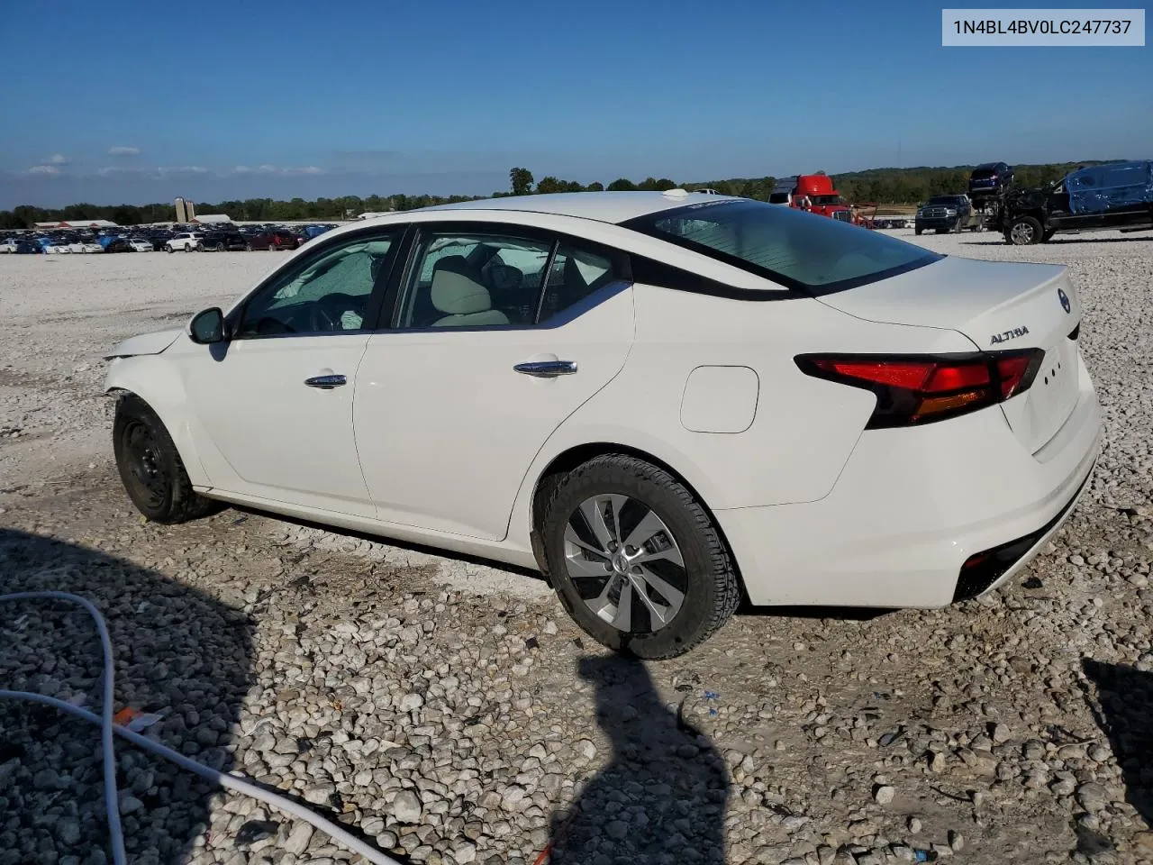 2020 Nissan Altima S VIN: 1N4BL4BV0LC247737 Lot: 73195134