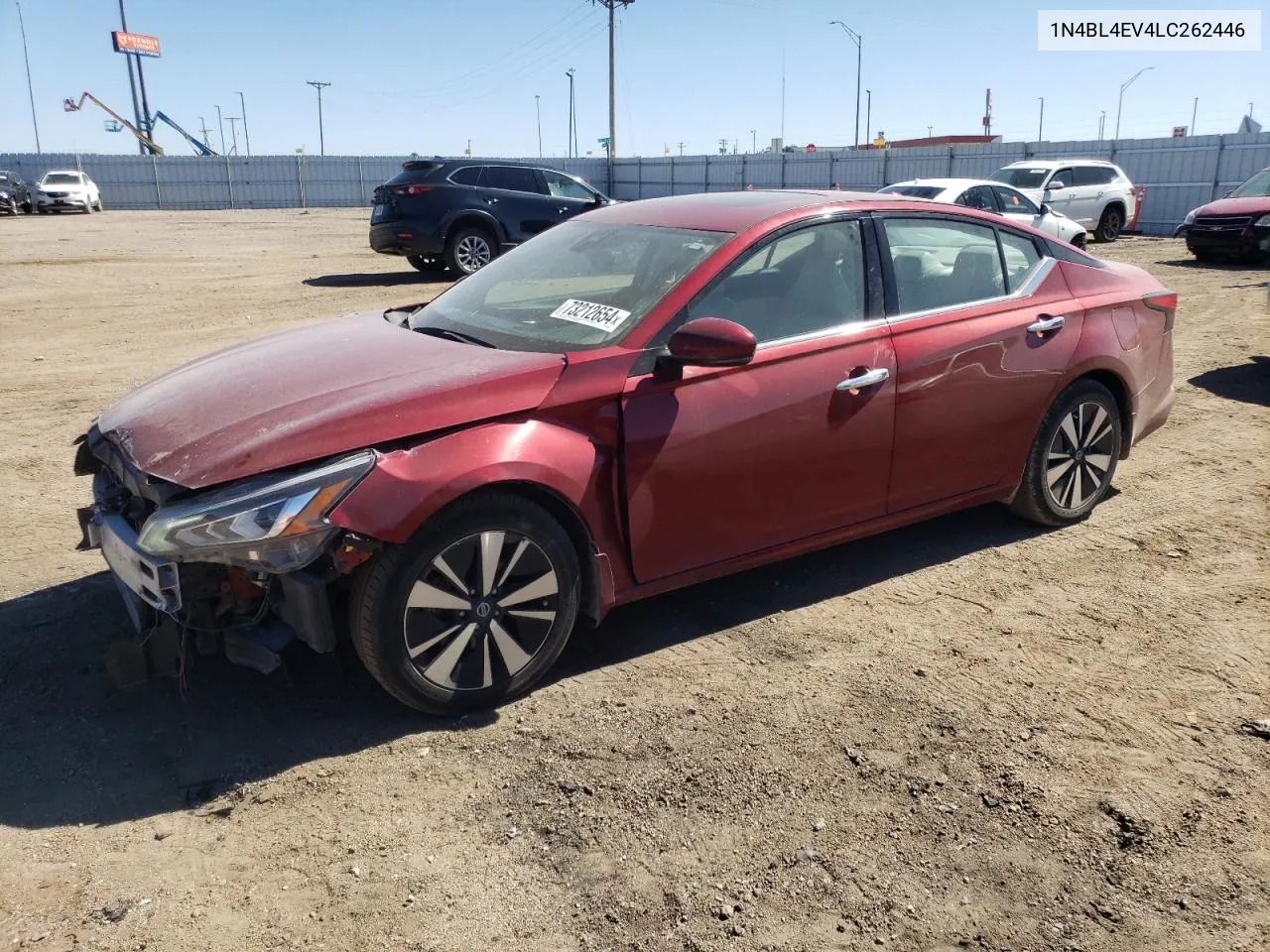 2020 Nissan Altima Sl VIN: 1N4BL4EV4LC262446 Lot: 73212654