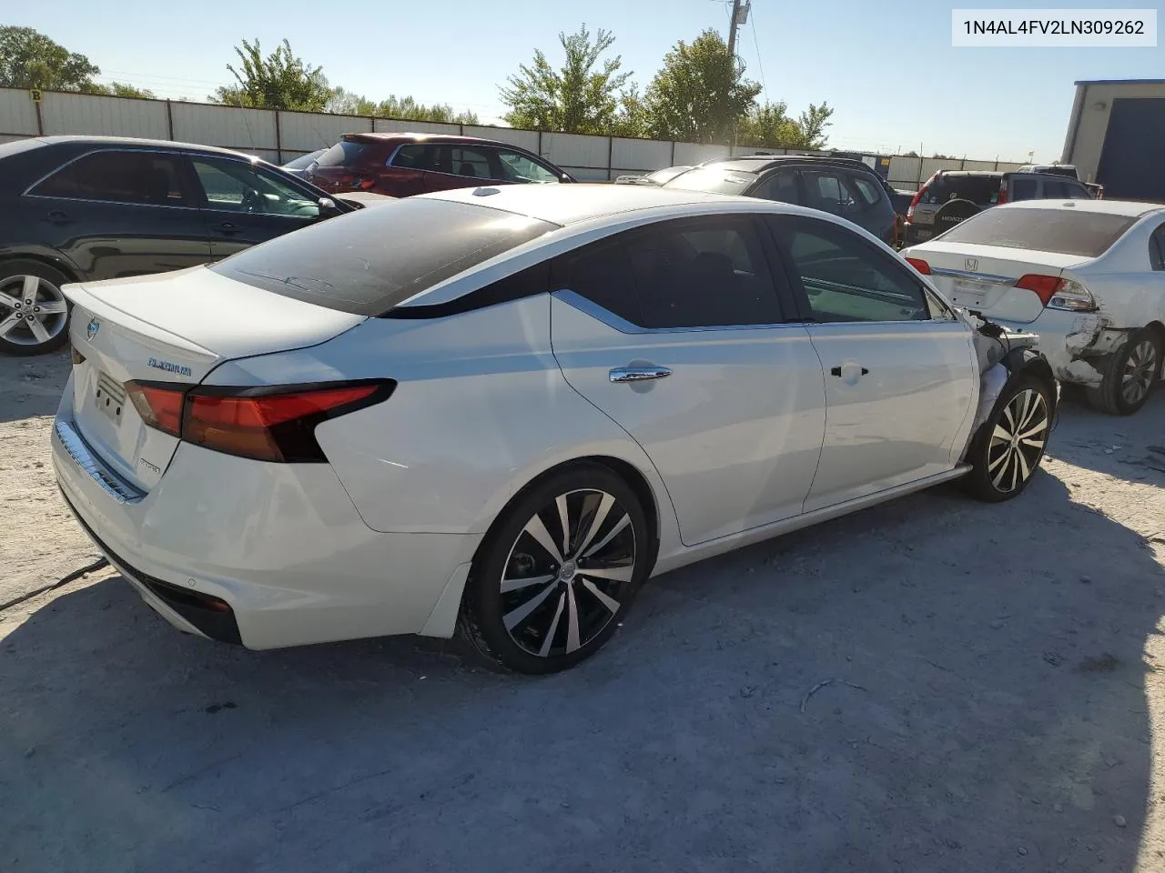 2020 Nissan Altima Platinum VIN: 1N4AL4FV2LN309262 Lot: 73425534