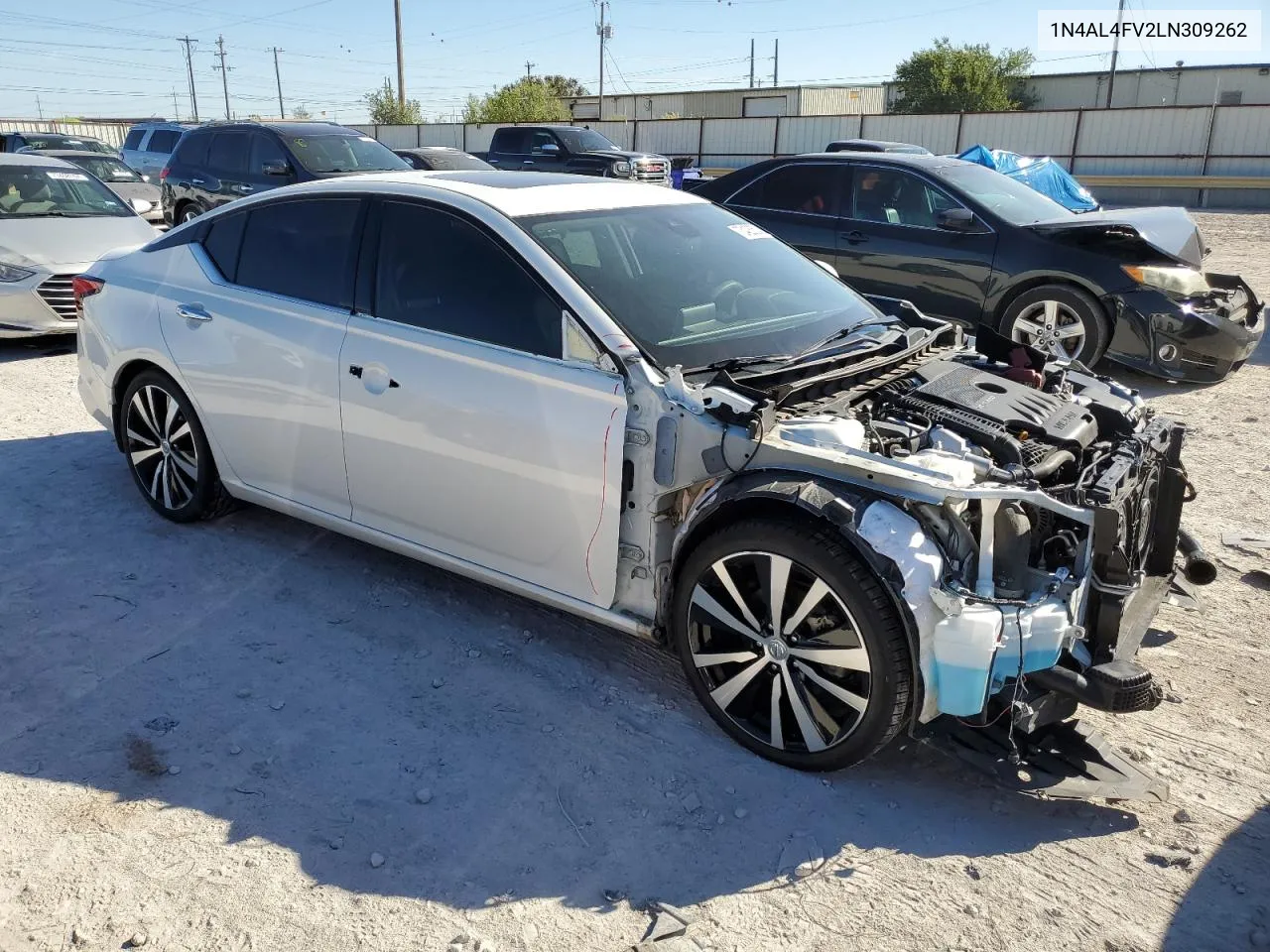 2020 Nissan Altima Platinum VIN: 1N4AL4FV2LN309262 Lot: 73425534