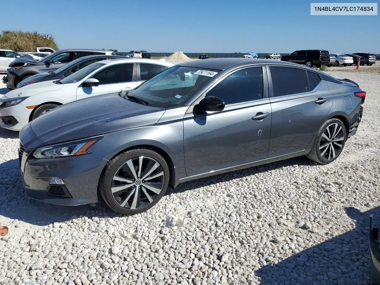 1N4BL4CV7LC174834 2020 Nissan Altima Sr