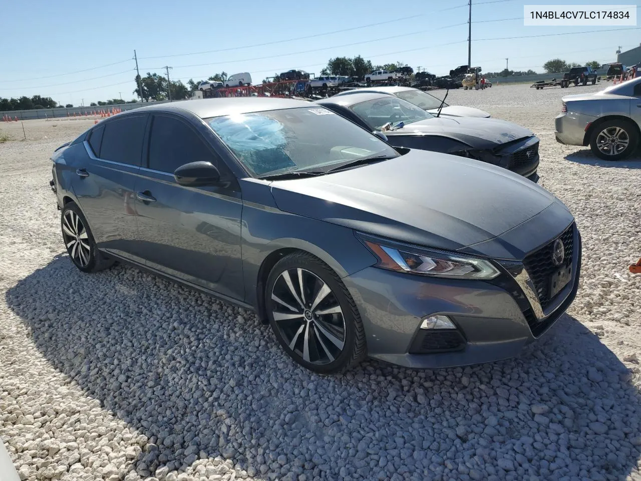 1N4BL4CV7LC174834 2020 Nissan Altima Sr