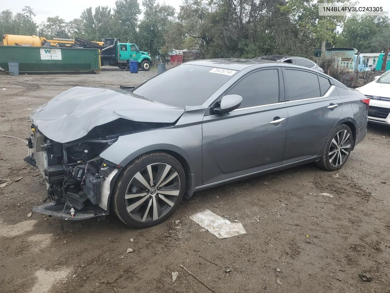 2020 Nissan Altima Platinum VIN: 1N4BL4FV3LC243305 Lot: 73475714