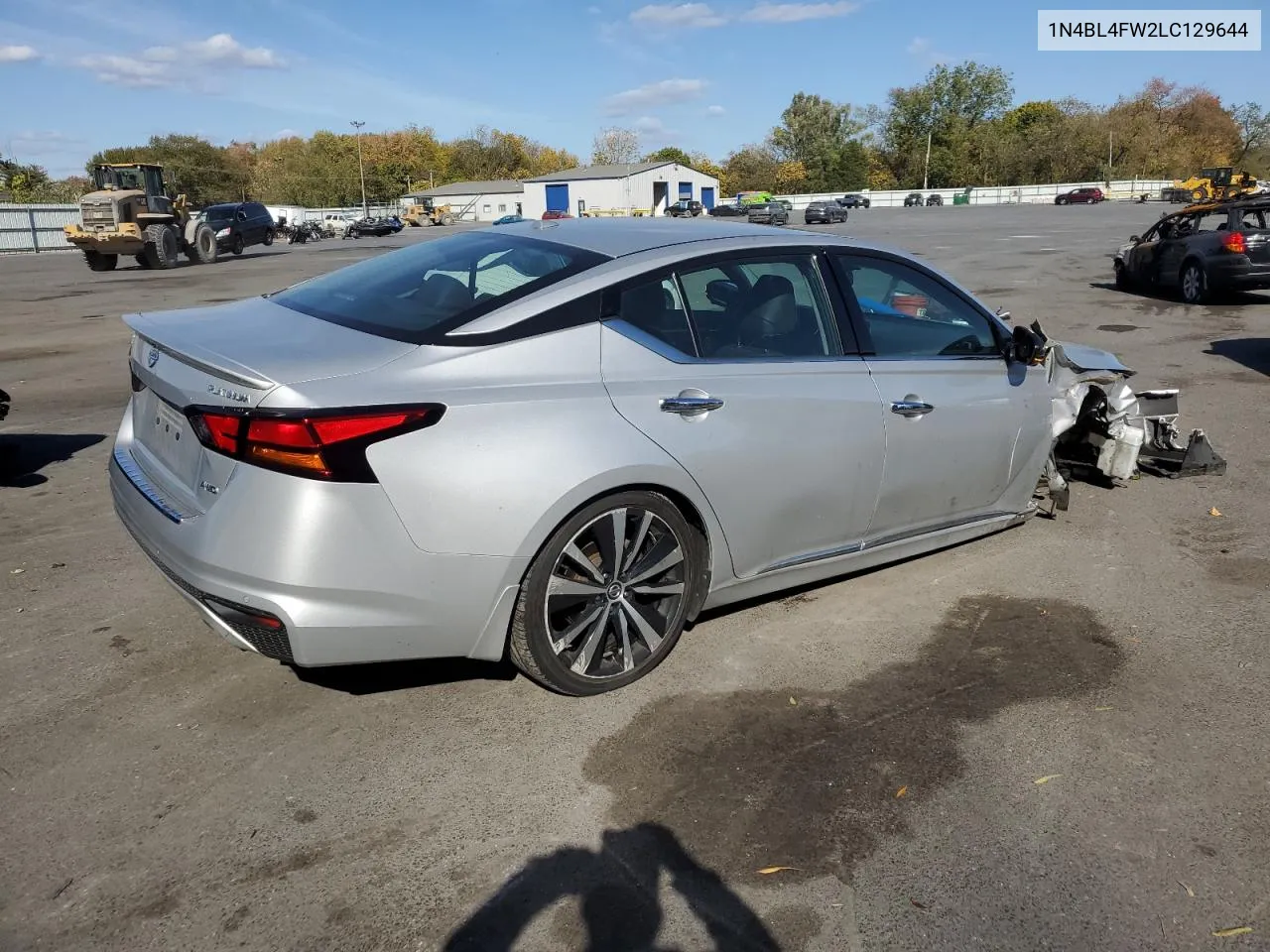 2020 Nissan Altima Platinum VIN: 1N4BL4FW2LC129644 Lot: 74255664