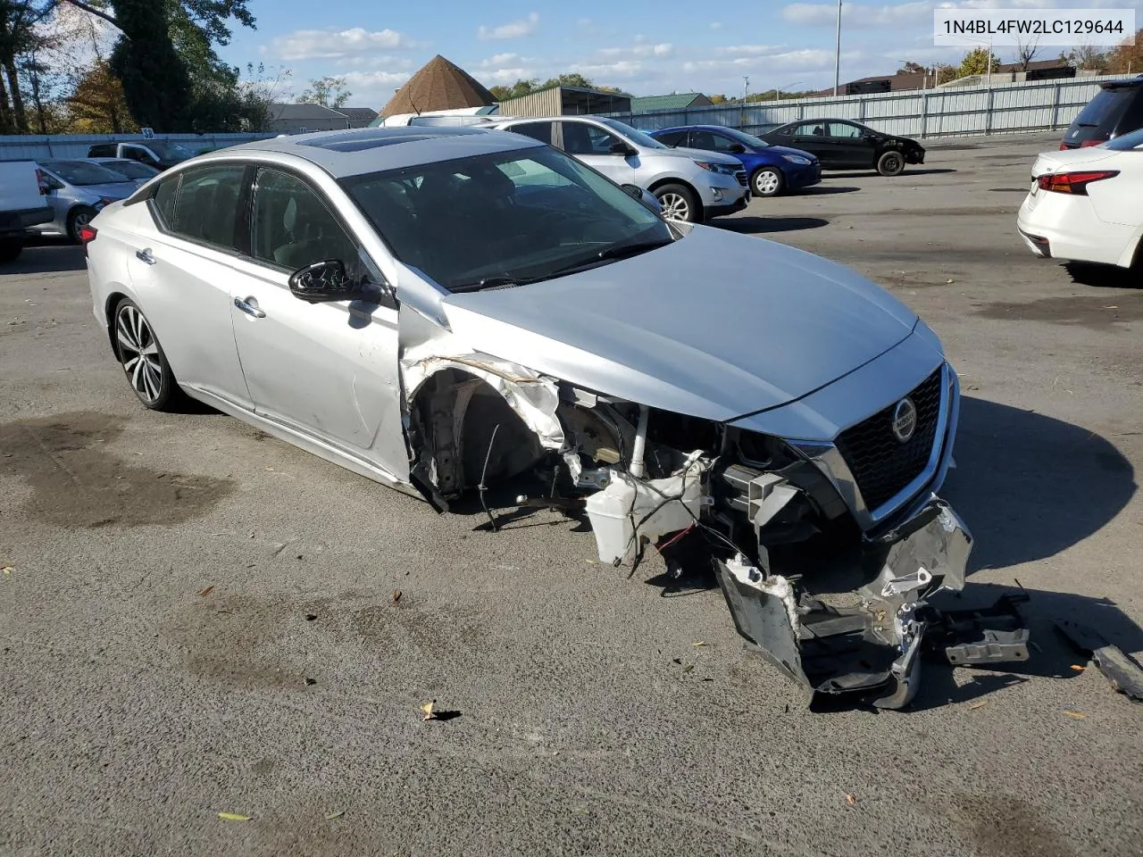 2020 Nissan Altima Platinum VIN: 1N4BL4FW2LC129644 Lot: 74255664