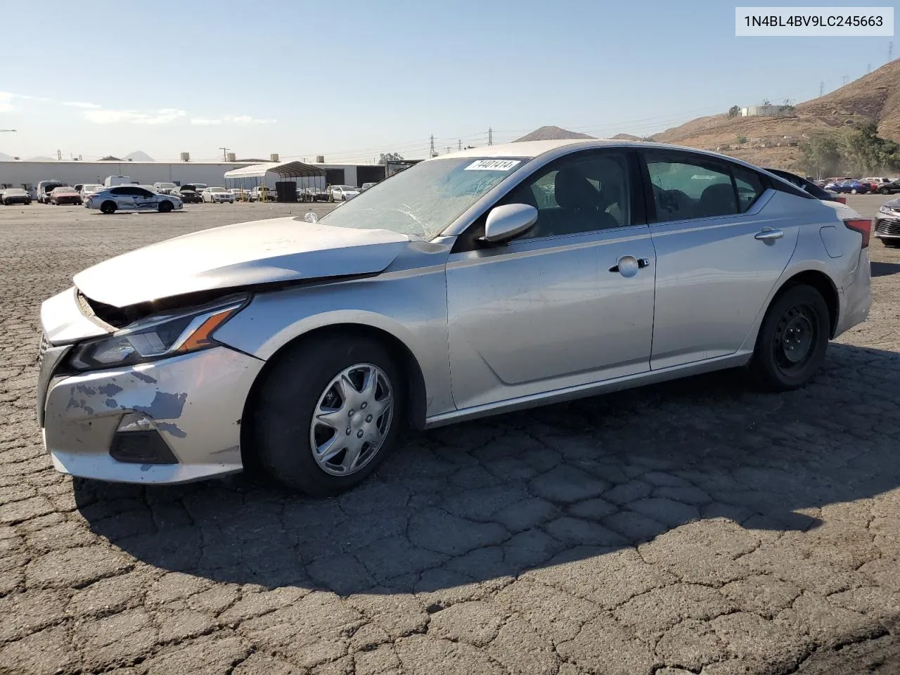 2020 Nissan Altima S VIN: 1N4BL4BV9LC245663 Lot: 74401414