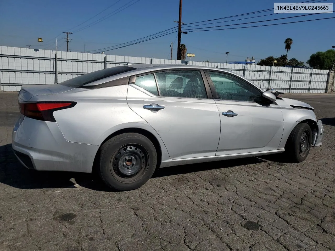 2020 Nissan Altima S VIN: 1N4BL4BV9LC245663 Lot: 74401414