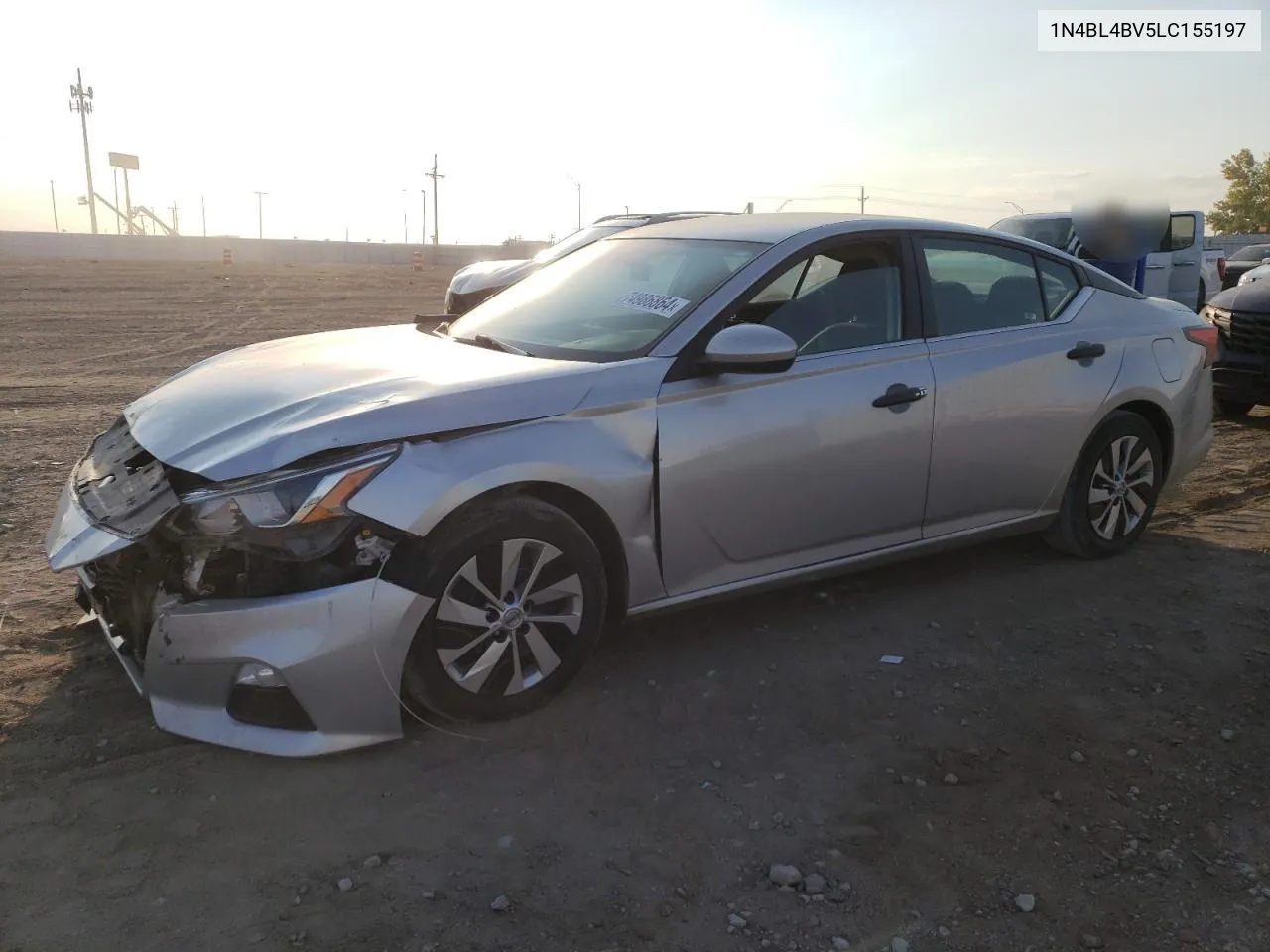 2020 Nissan Altima S VIN: 1N4BL4BV5LC155197 Lot: 74986864