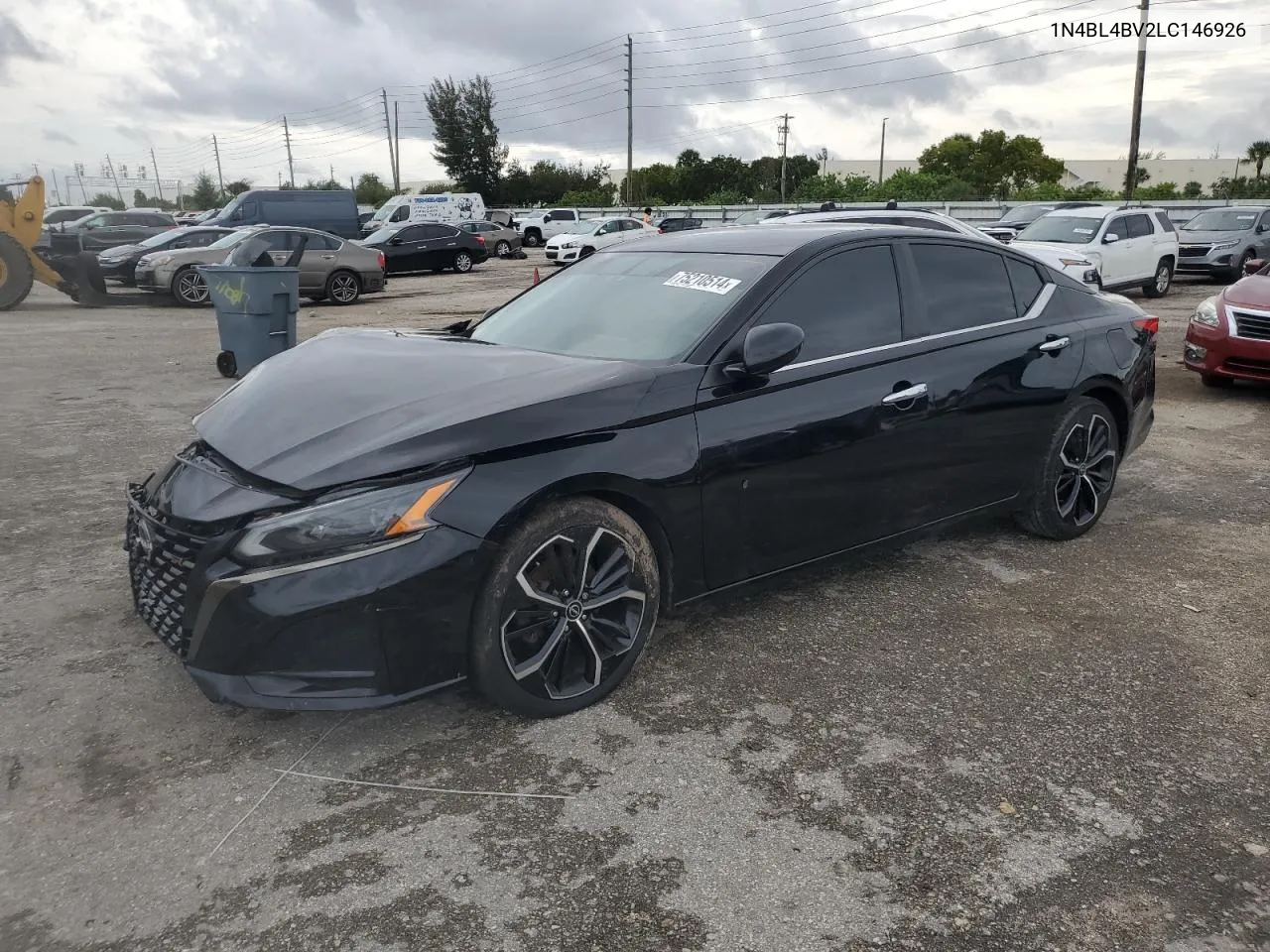 2020 Nissan Altima S VIN: 1N4BL4BV2LC146926 Lot: 75210514