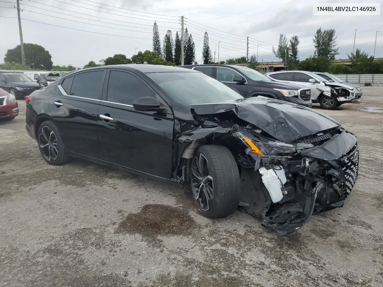 2020 Nissan Altima S VIN: 1N4BL4BV2LC146926 Lot: 75210514