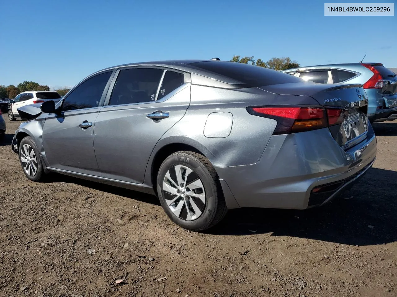 2020 Nissan Altima S VIN: 1N4BL4BW0LC259296 Lot: 75457764