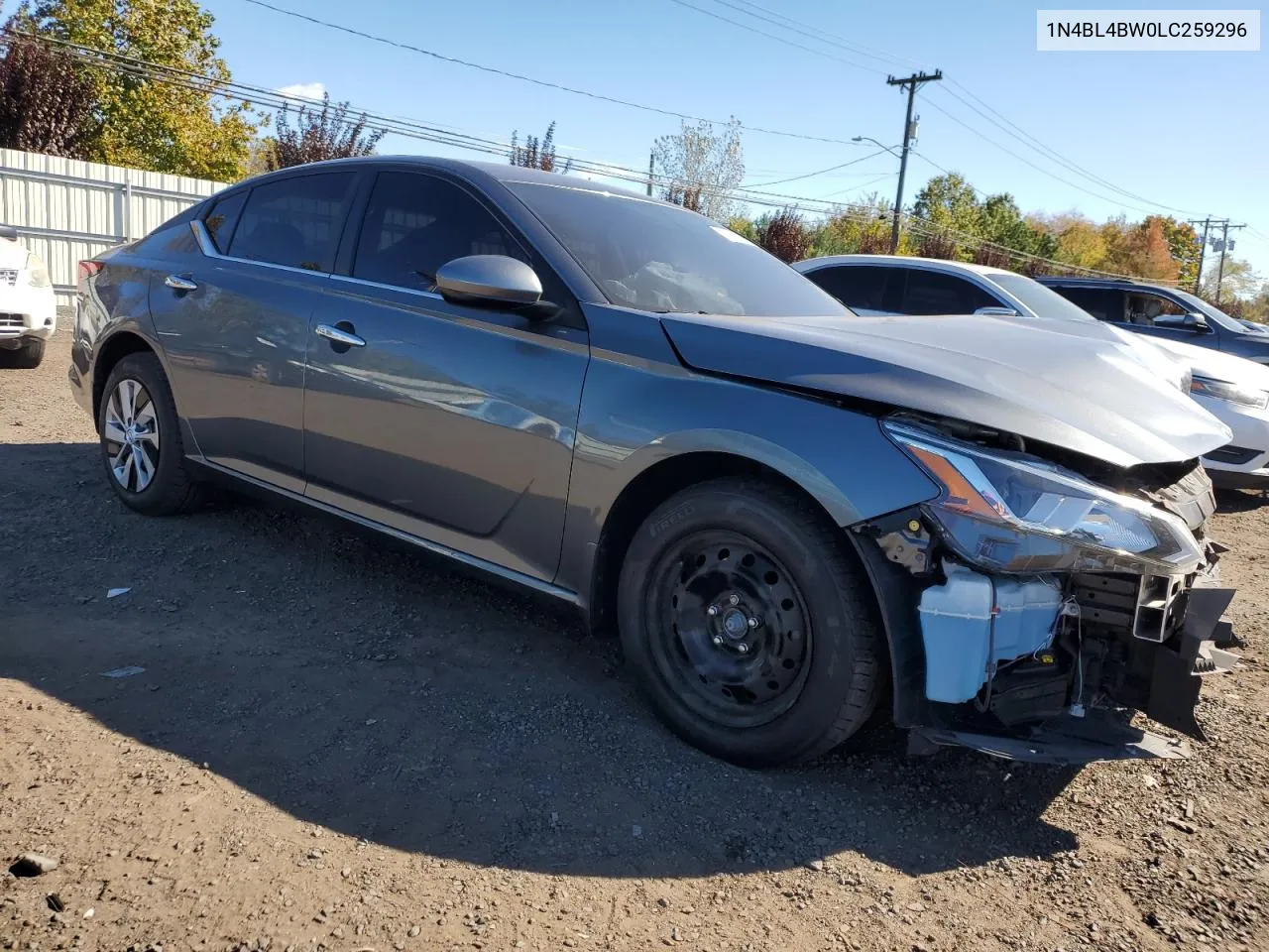 2020 Nissan Altima S VIN: 1N4BL4BW0LC259296 Lot: 75457764