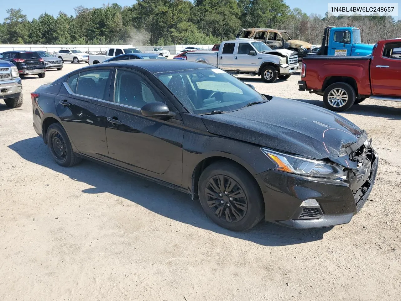 2020 Nissan Altima S VIN: 1N4BL4BW6LC248657 Lot: 75533744