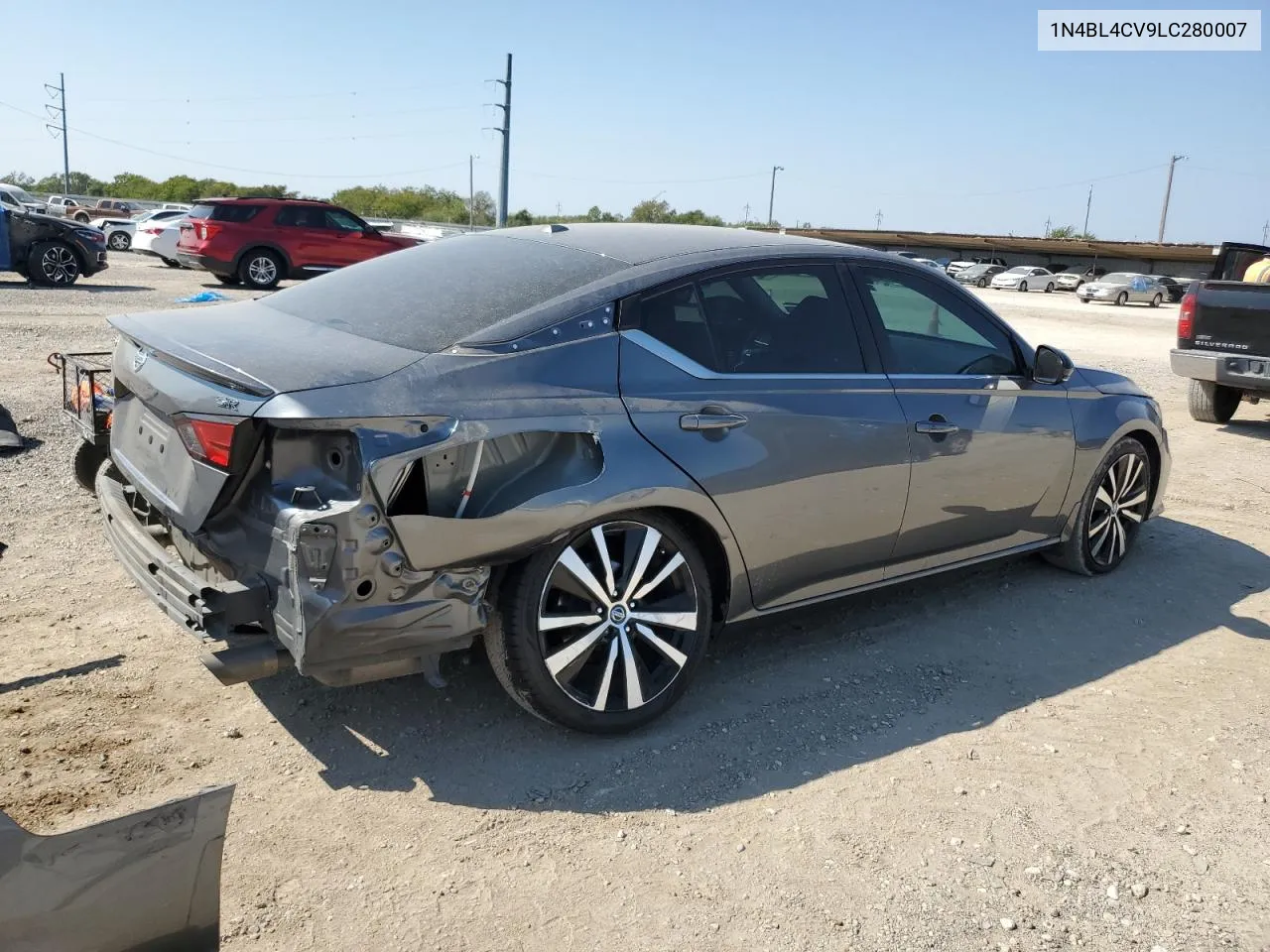 2020 Nissan Altima Sr VIN: 1N4BL4CV9LC280007 Lot: 75625454