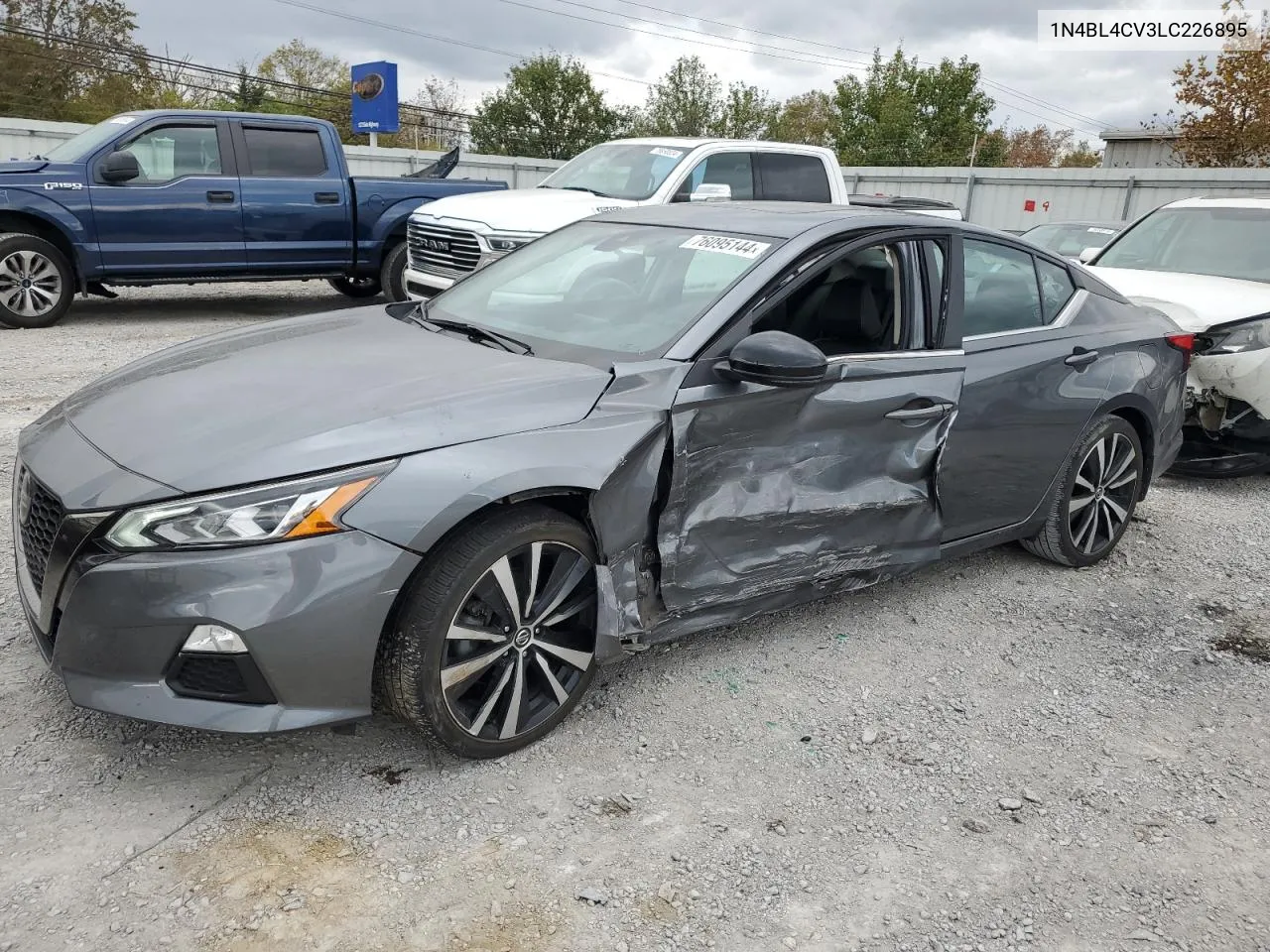 2020 Nissan Altima Sr VIN: 1N4BL4CV3LC226895 Lot: 76095144