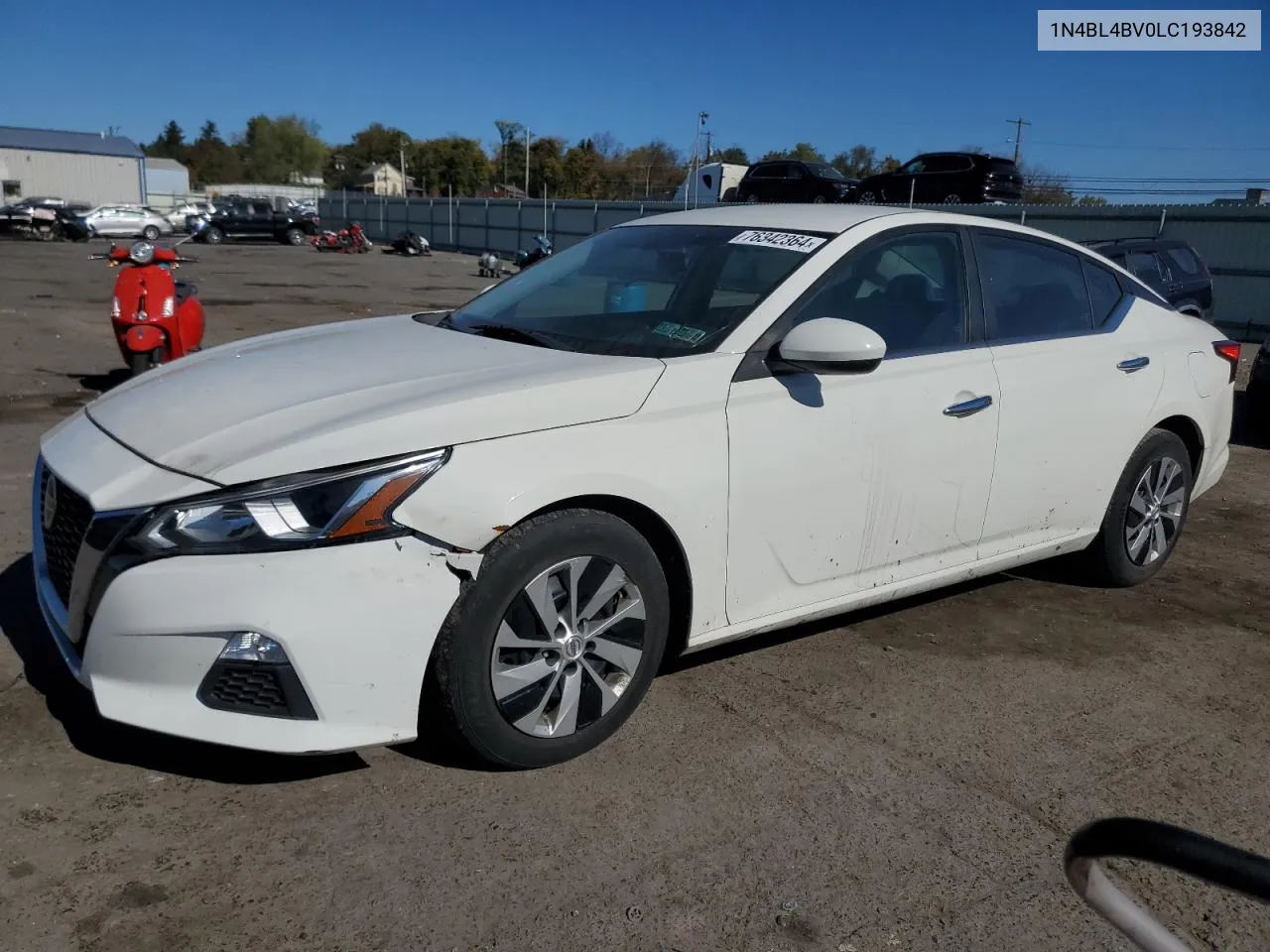 1N4BL4BV0LC193842 2020 Nissan Altima S