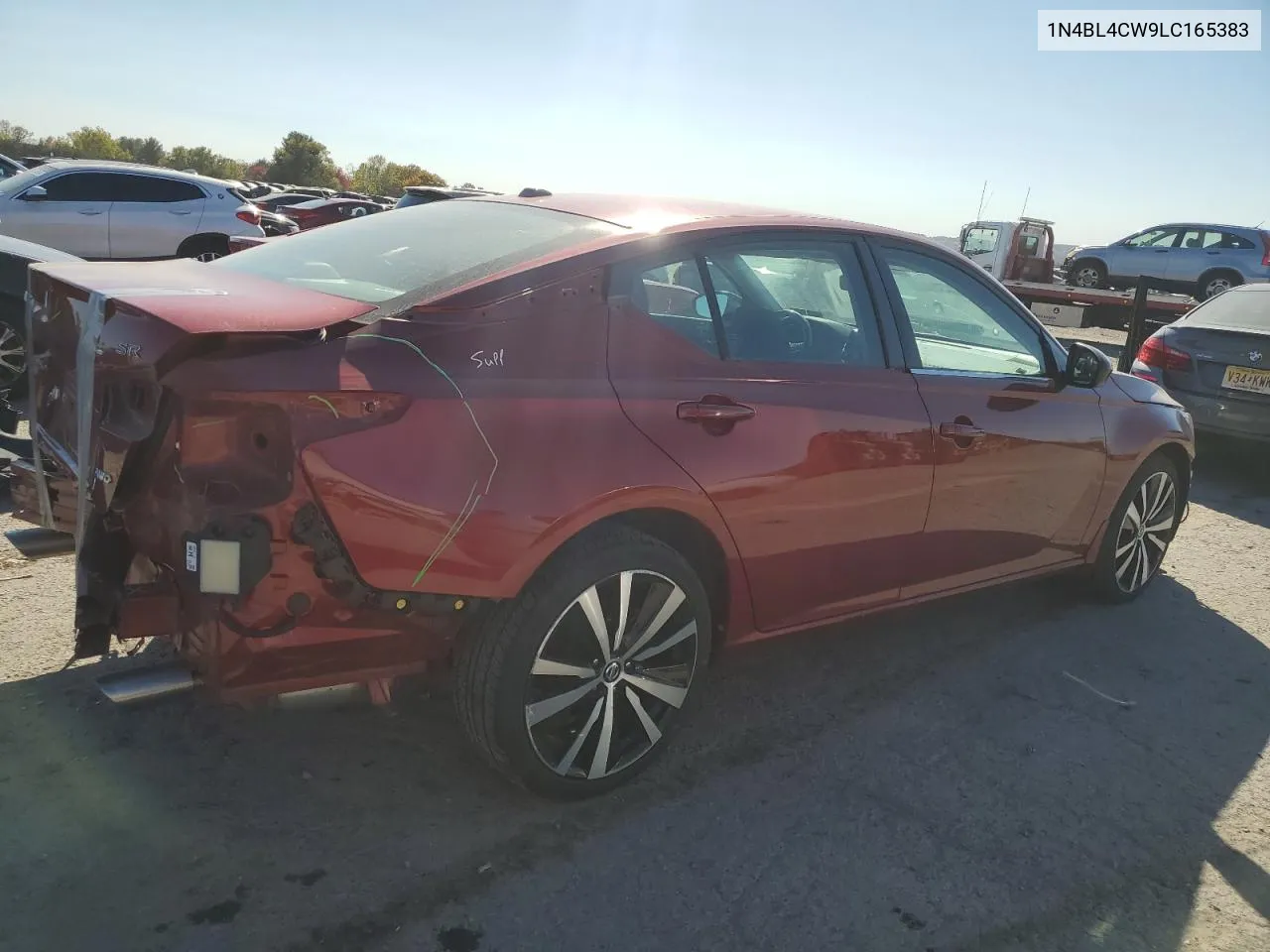 2020 Nissan Altima Sr VIN: 1N4BL4CW9LC165383 Lot: 76728824