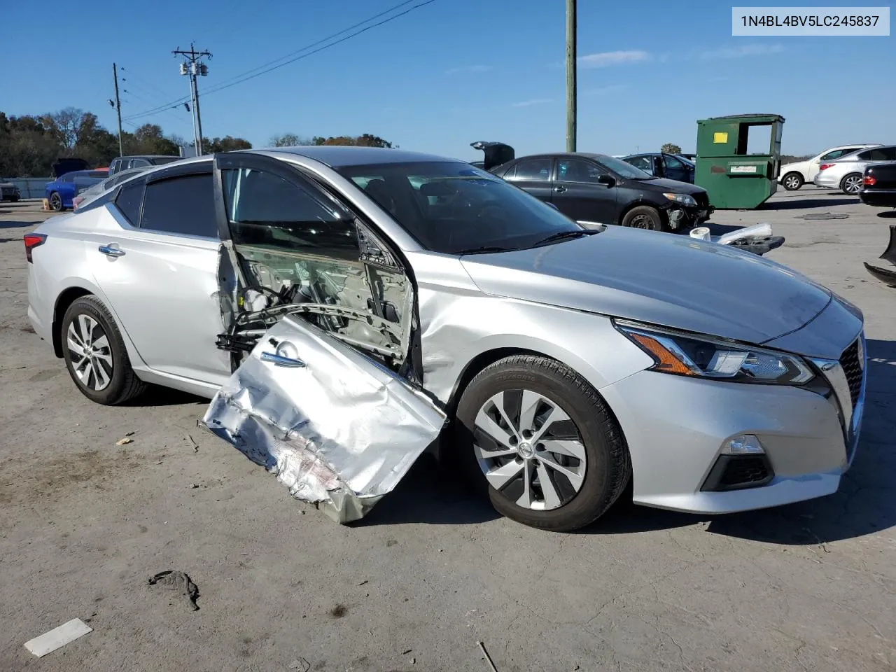 2020 Nissan Altima S VIN: 1N4BL4BV5LC245837 Lot: 77073354