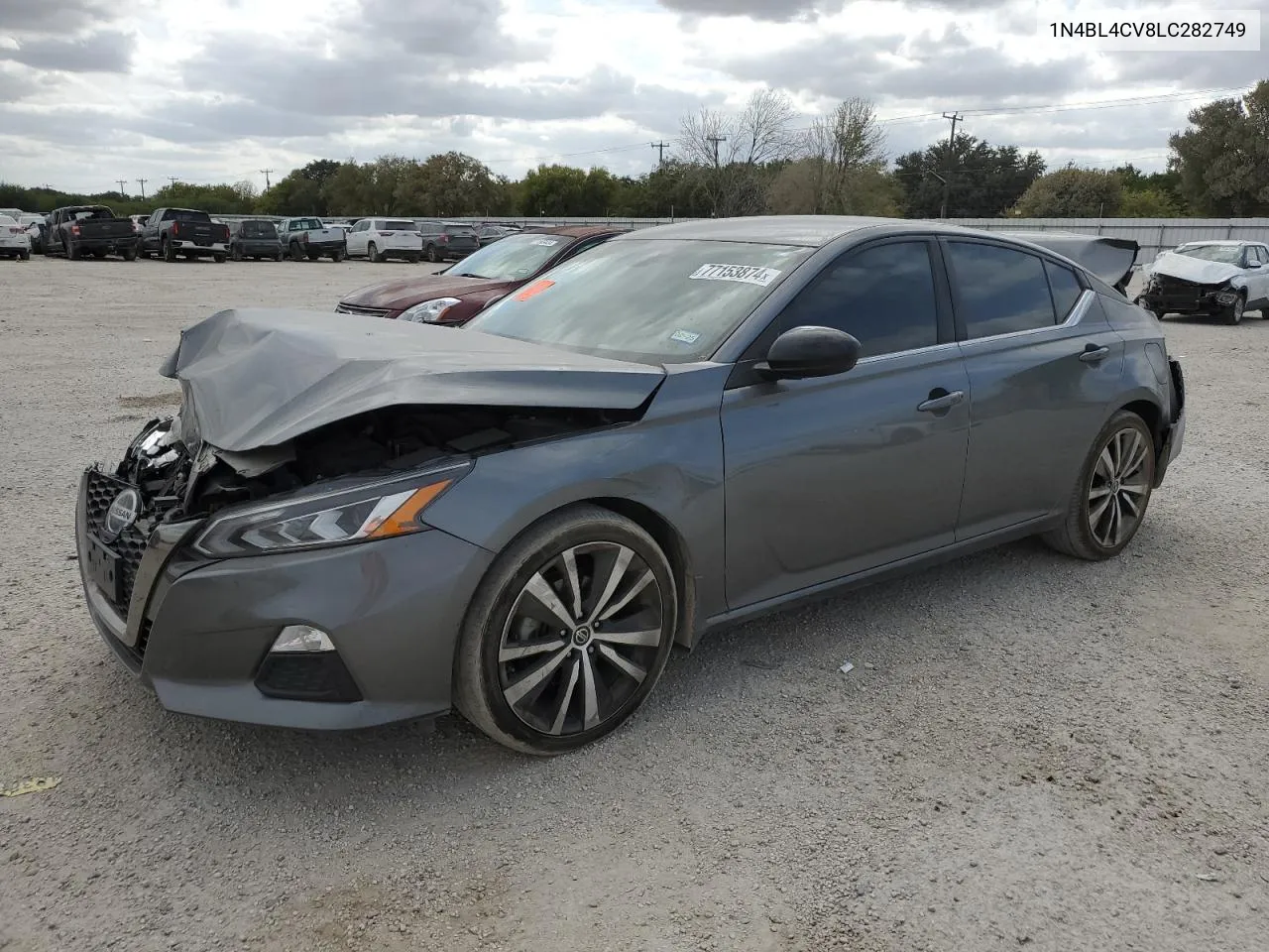 2020 Nissan Altima Sr VIN: 1N4BL4CV8LC282749 Lot: 77153874