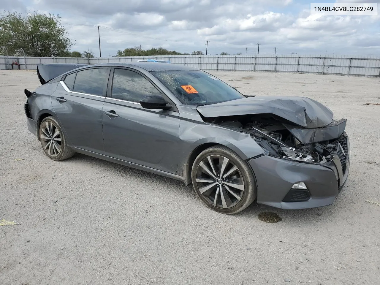 2020 Nissan Altima Sr VIN: 1N4BL4CV8LC282749 Lot: 77153874