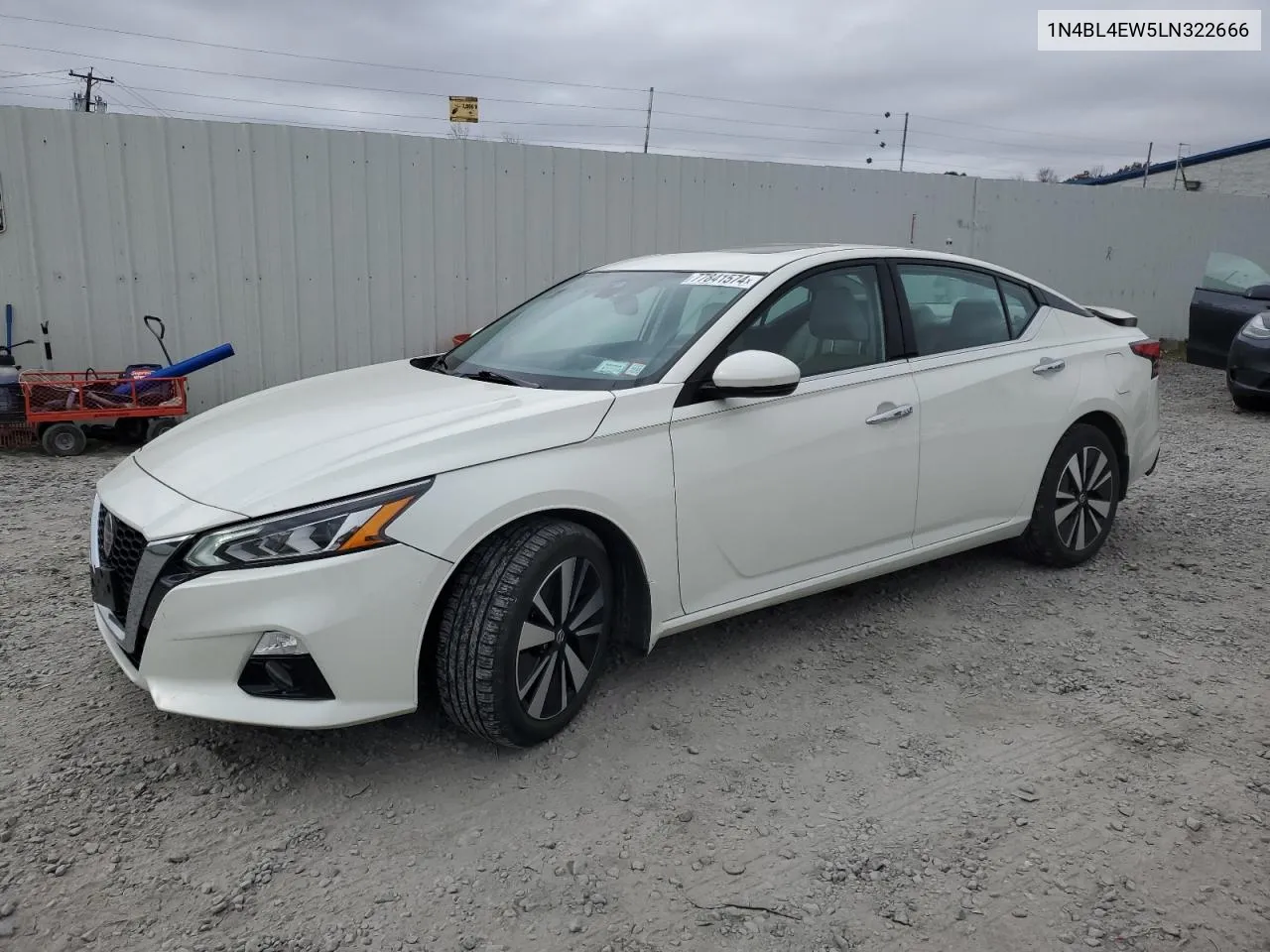 2020 Nissan Altima Sl VIN: 1N4BL4EW5LN322666 Lot: 77841574