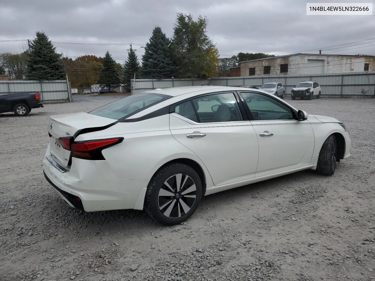 2020 Nissan Altima Sl VIN: 1N4BL4EW5LN322666 Lot: 77841574