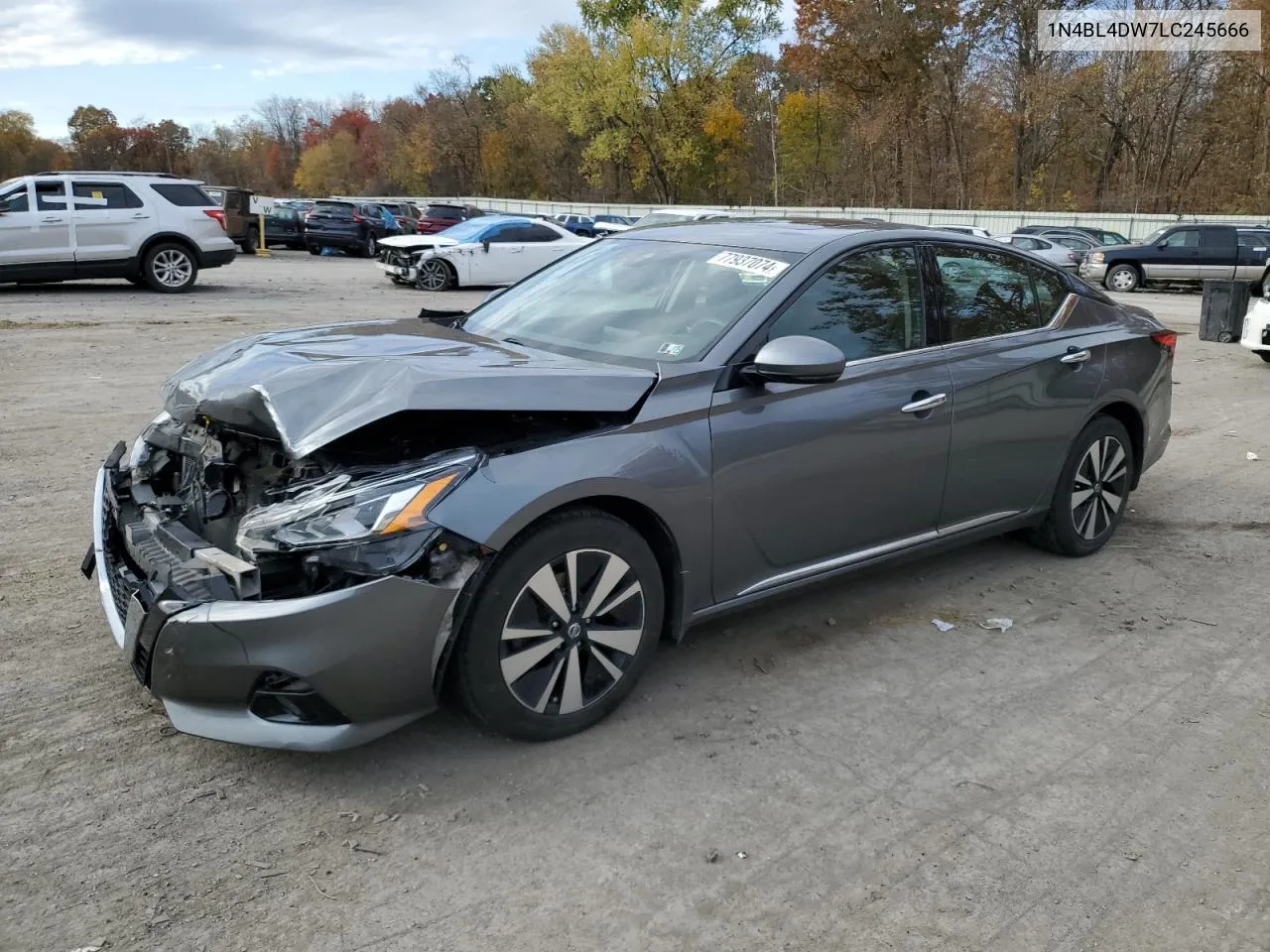 2020 Nissan Altima Sv VIN: 1N4BL4DW7LC245666 Lot: 77937074