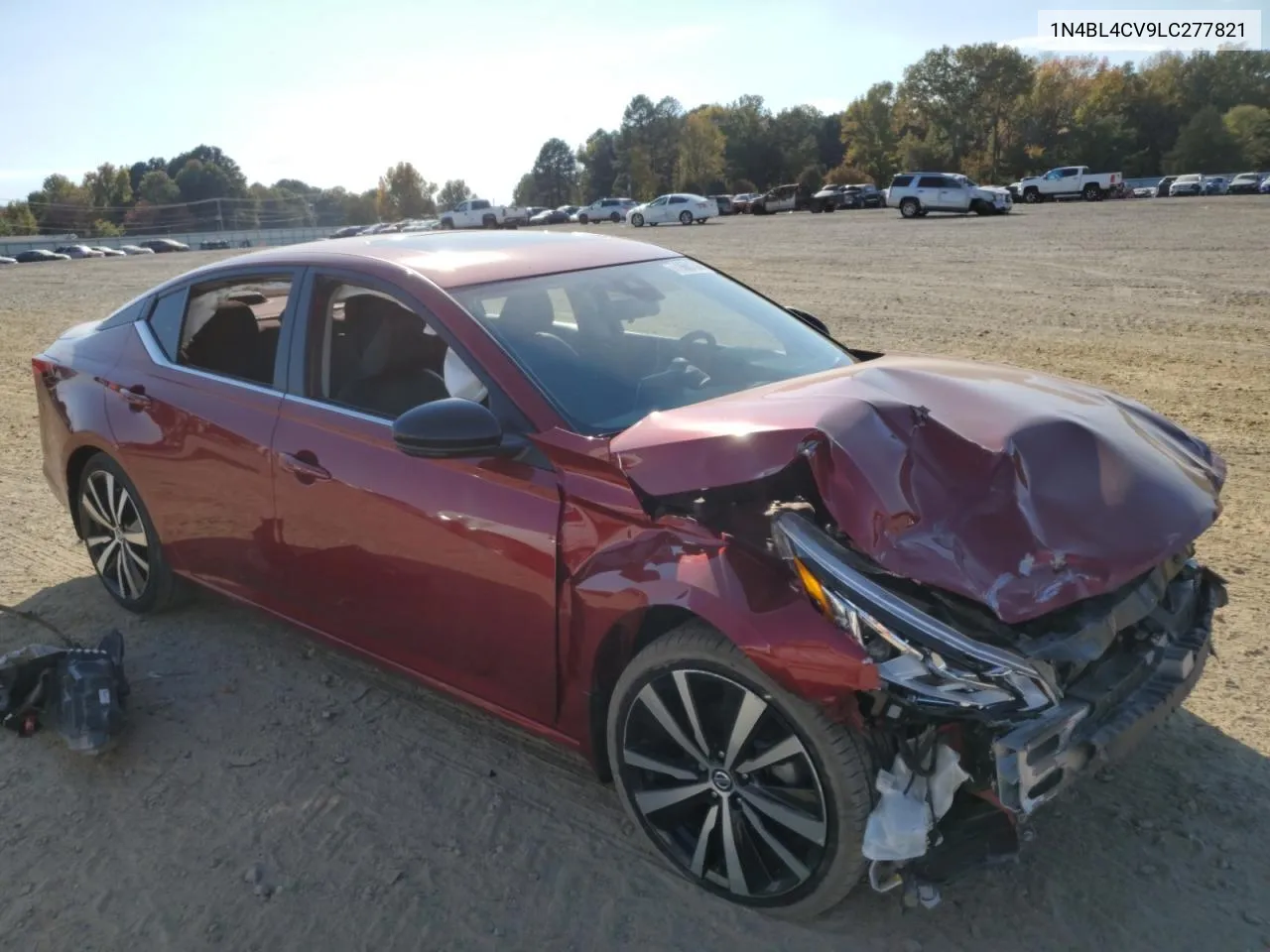 2020 Nissan Altima Sr VIN: 1N4BL4CV9LC277821 Lot: 77968134