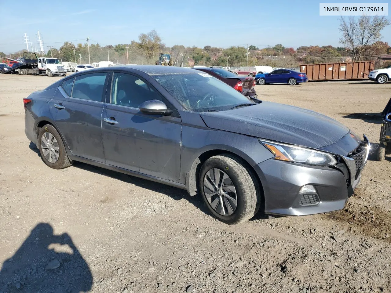 2020 Nissan Altima S VIN: 1N4BL4BV5LC179614 Lot: 78174394