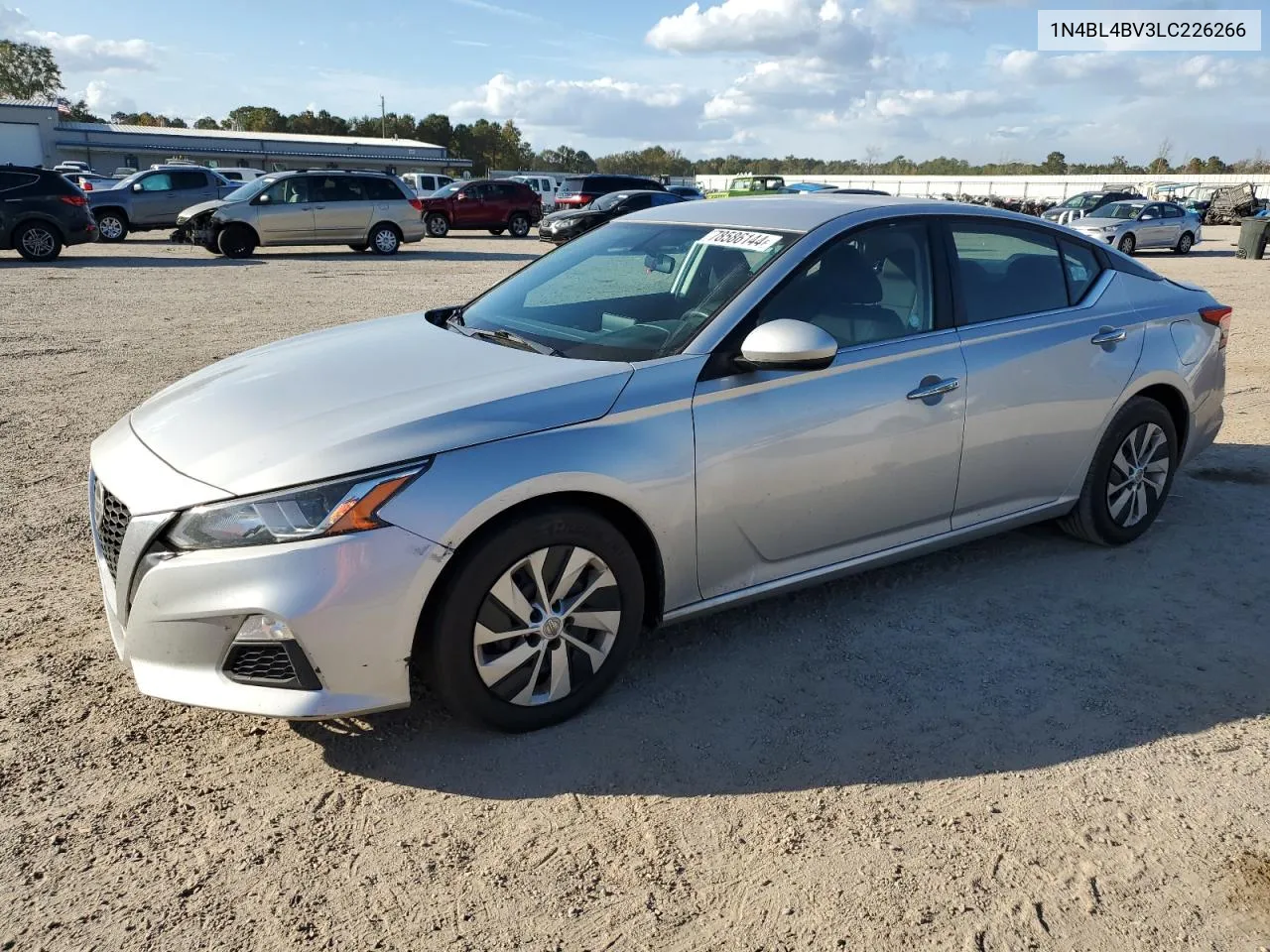 2020 Nissan Altima S VIN: 1N4BL4BV3LC226266 Lot: 78586144