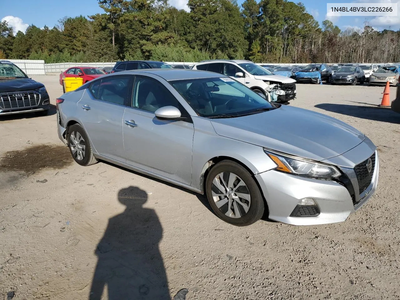 2020 Nissan Altima S VIN: 1N4BL4BV3LC226266 Lot: 78586144