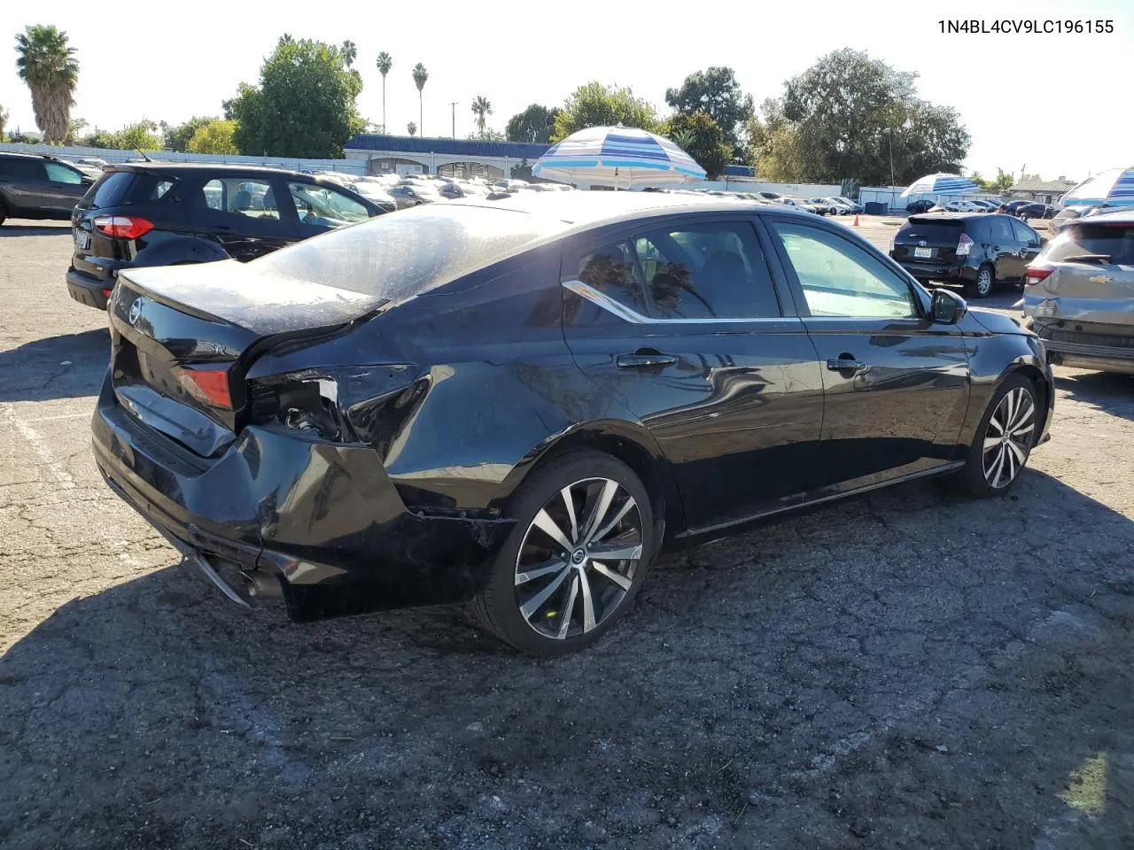 2020 Nissan Altima Sr VIN: 1N4BL4CV9LC196155 Lot: 80122194