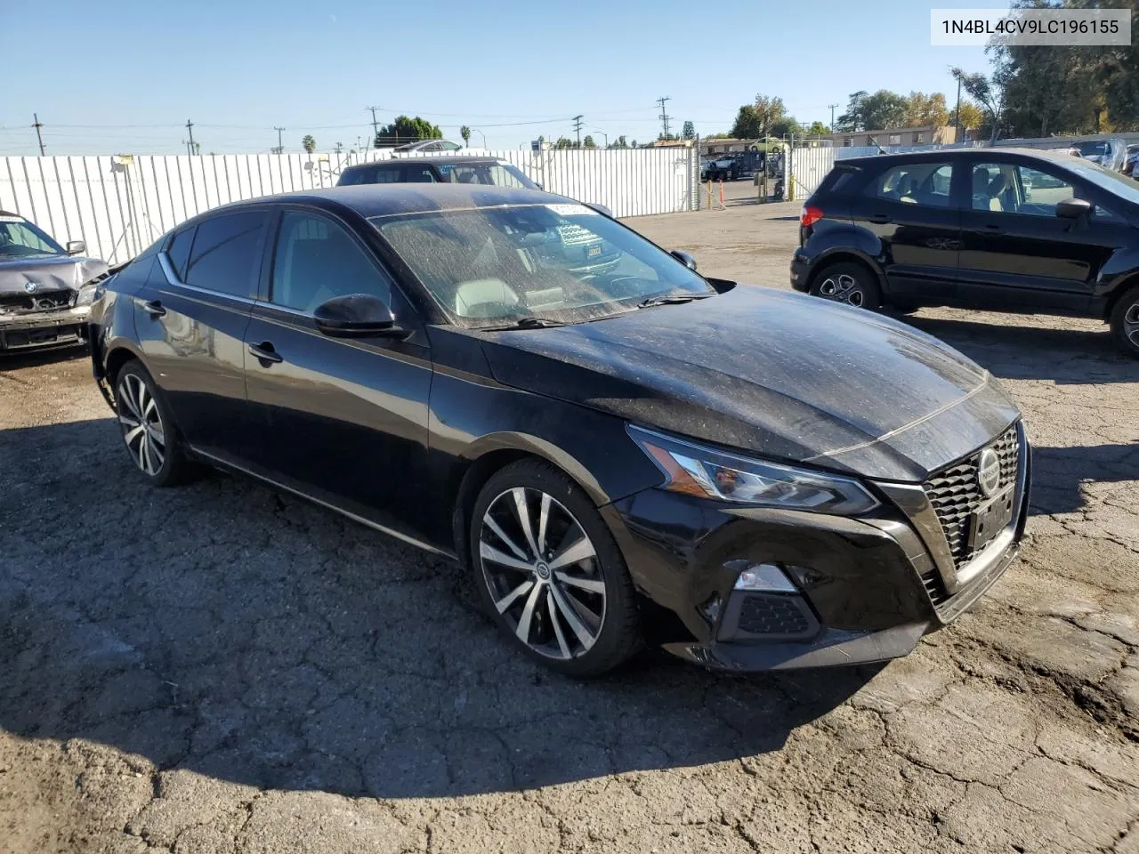 2020 Nissan Altima Sr VIN: 1N4BL4CV9LC196155 Lot: 80122194