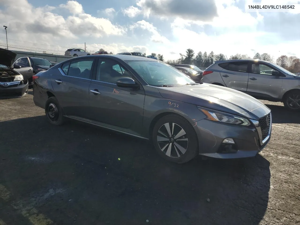 2020 Nissan Altima Sv VIN: 1N4BL4DV9LC148542 Lot: 80203904