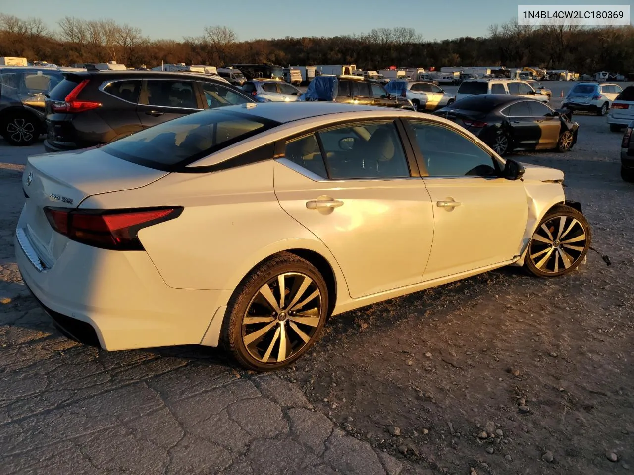 2020 Nissan Altima Sr VIN: 1N4BL4CW2LC180369 Lot: 80593974