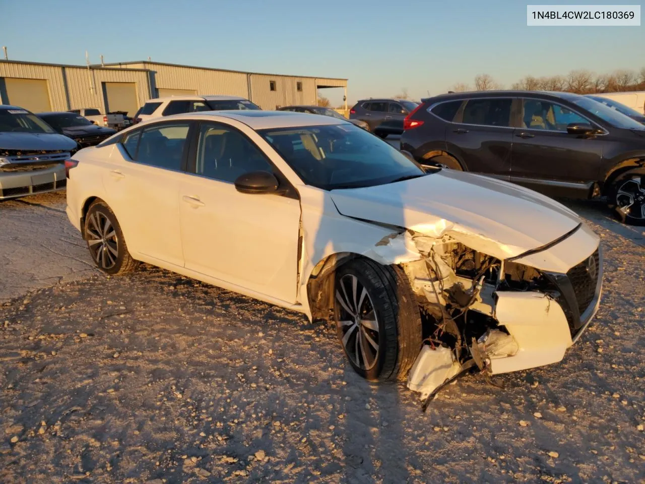 2020 Nissan Altima Sr VIN: 1N4BL4CW2LC180369 Lot: 80593974