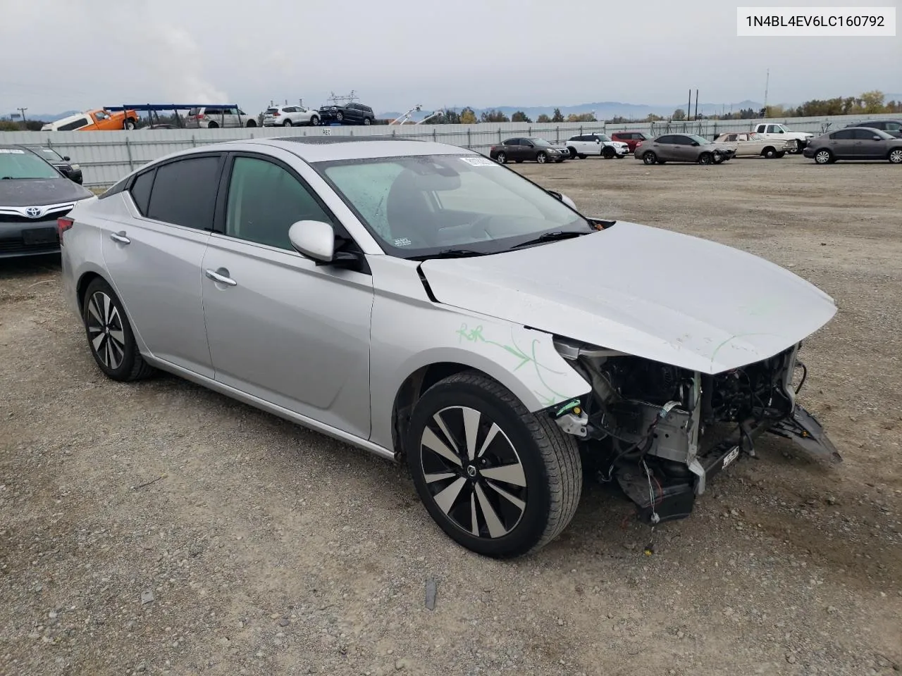 2020 Nissan Altima Sl VIN: 1N4BL4EV6LC160792 Lot: 81162814