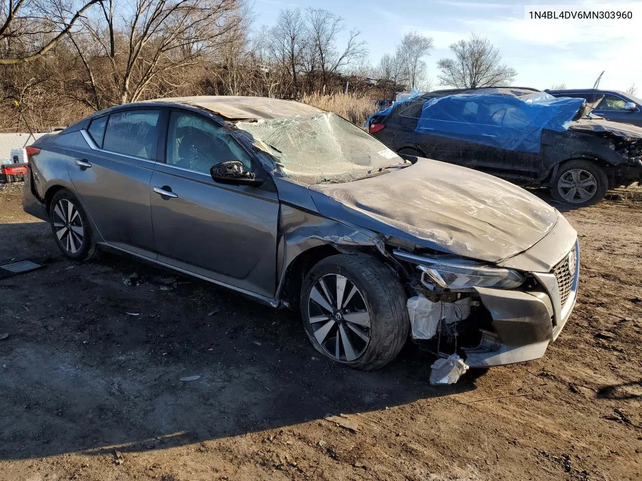 2021 Nissan Altima Sv VIN: 1N4BL4DV6MN303960 Lot: 41718714