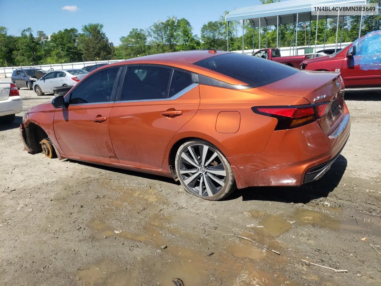 1N4BL4CV8MN383649 2021 Nissan Altima Sr