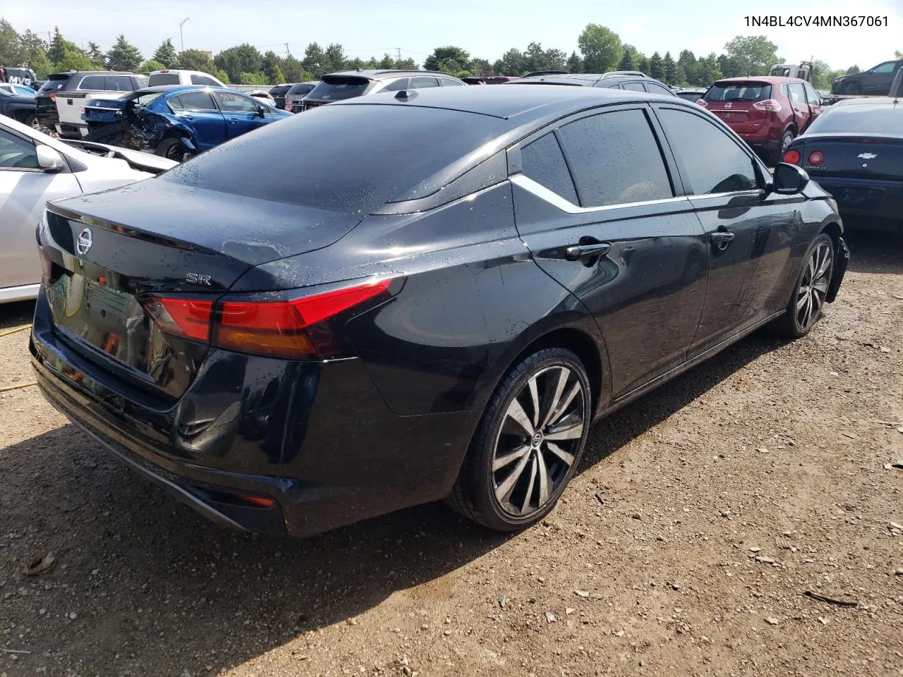 2021 Nissan Altima Sr VIN: 1N4BL4CV4MN367061 Lot: 55020544