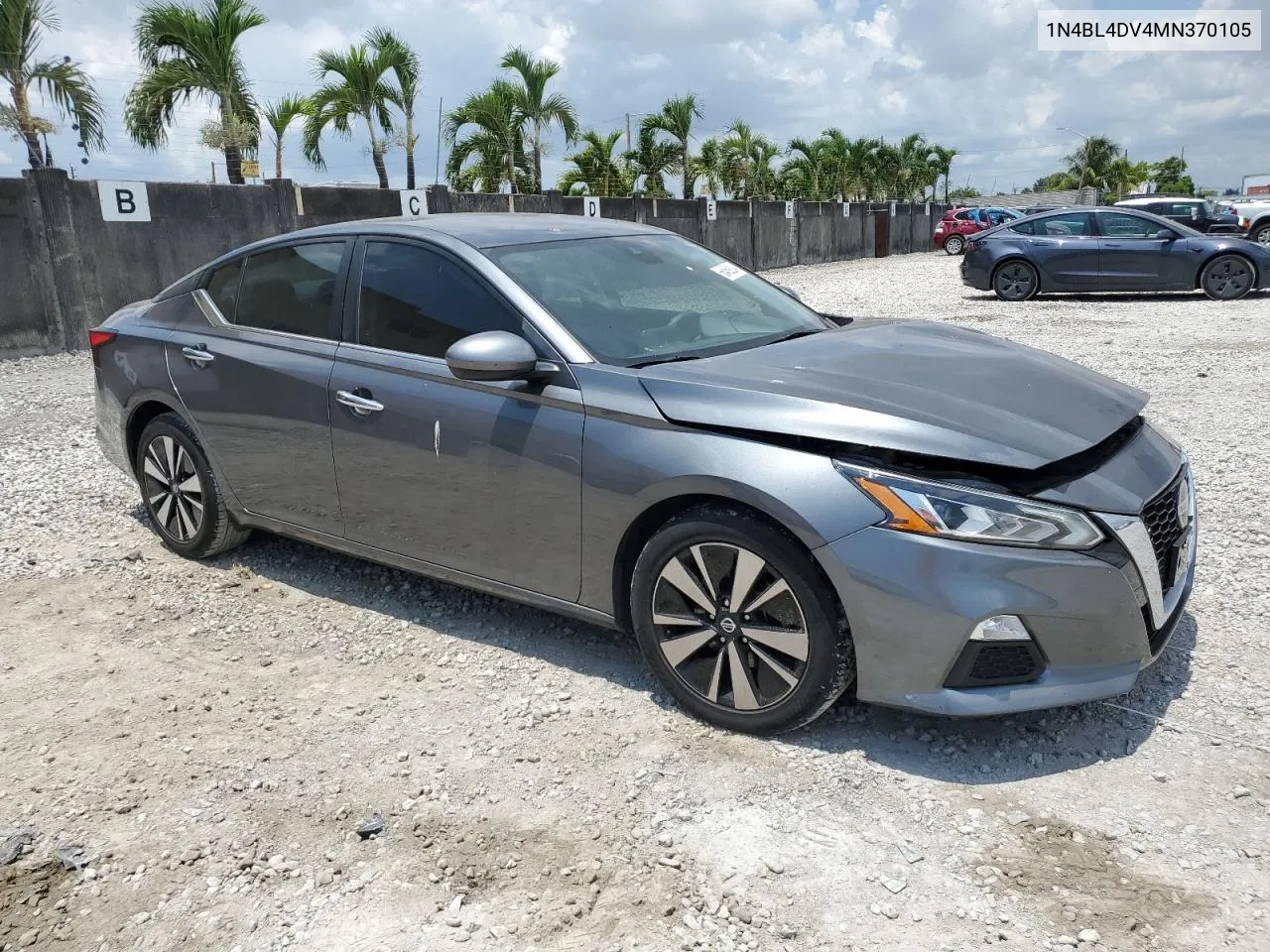 2021 Nissan Altima Sv VIN: 1N4BL4DV4MN370105 Lot: 56459204