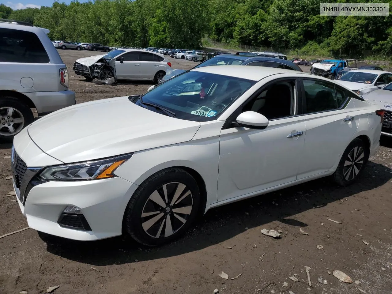 2021 Nissan Altima Sv VIN: 1N4BL4DVXMN303301 Lot: 56477604