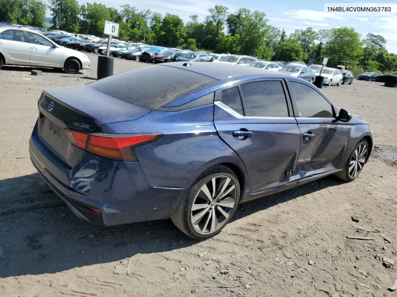 1N4BL4CV0MN363783 2021 Nissan Altima Sr